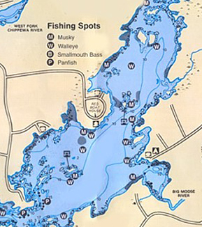 fishing planet white moose lake map
